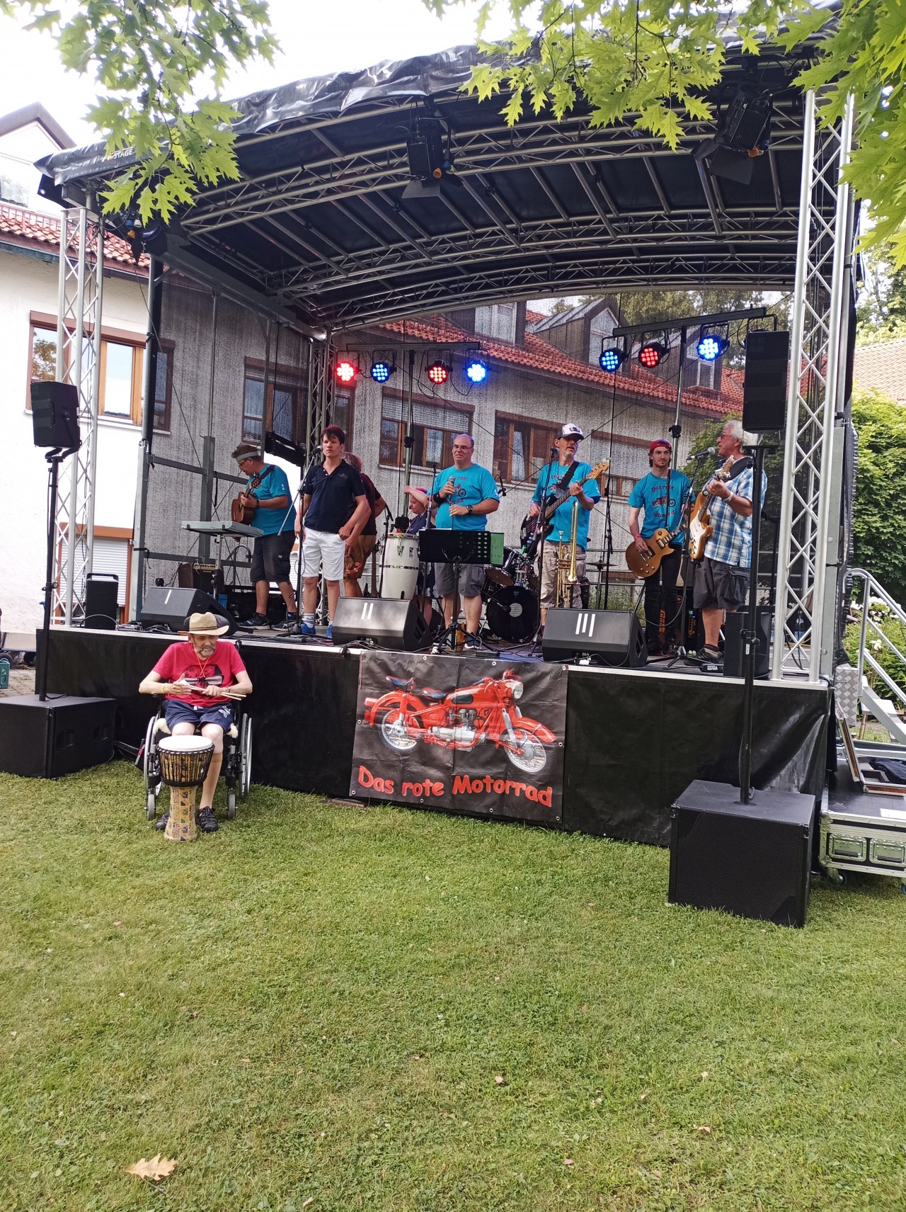 Das Rote Motorrad beim OpenAir in Steinhöring